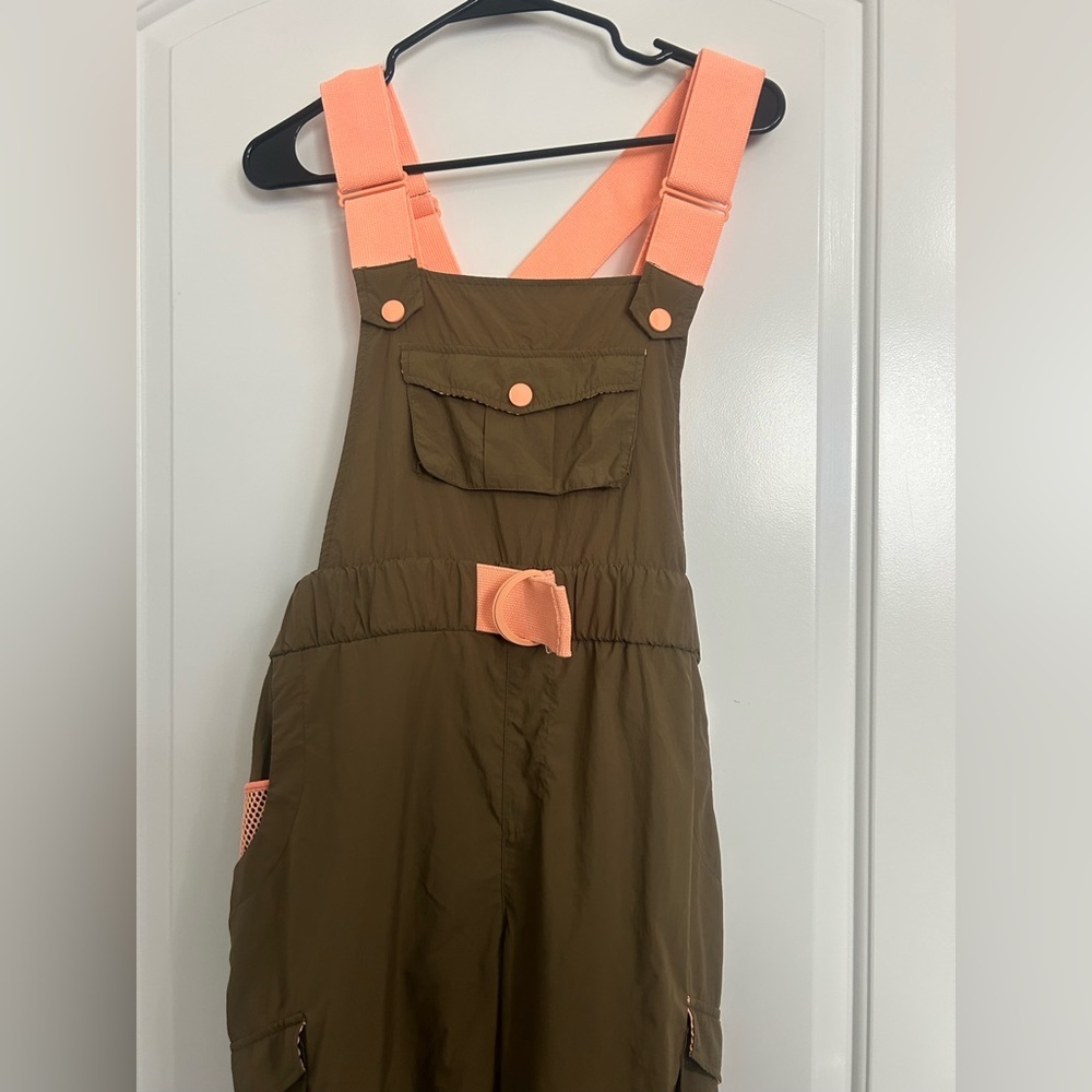 FP Movement Morning Meadows Jumpsuit Overalls Tea Leaves size S gorpcore NWOT - Picture 5 of 14